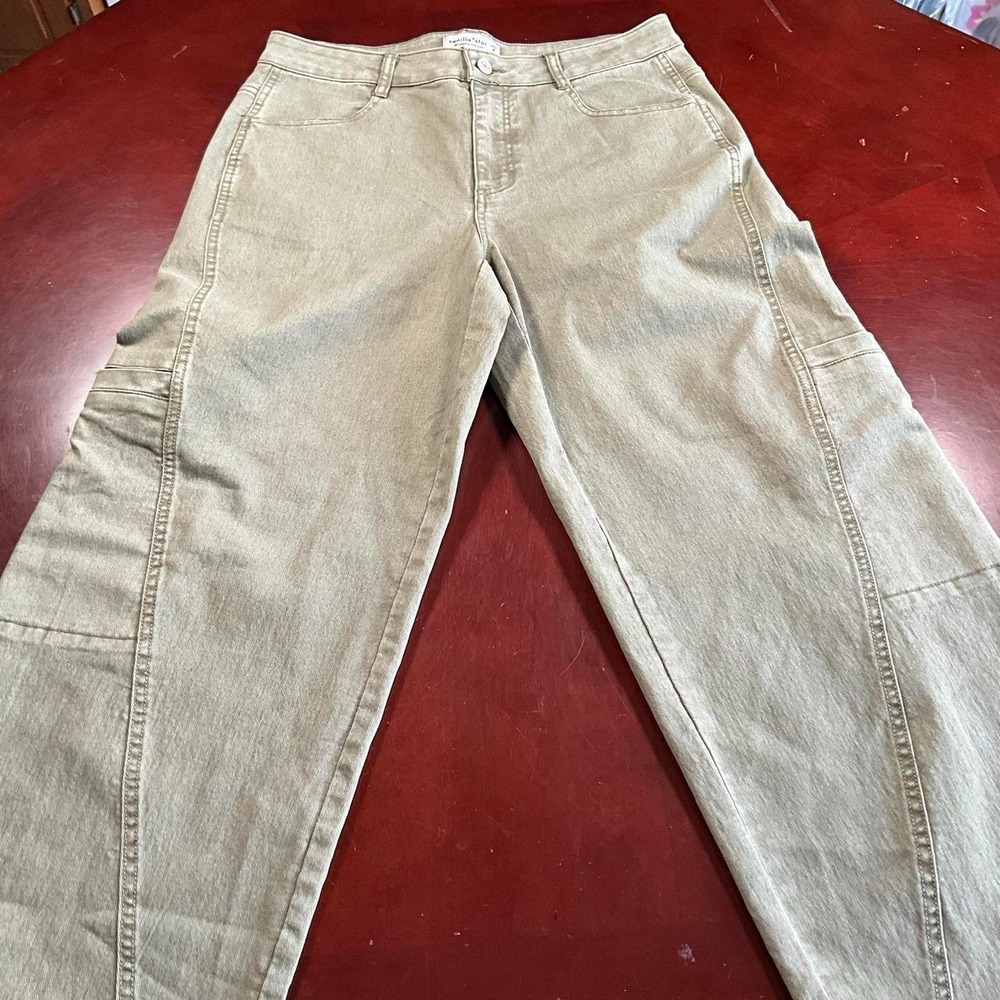 Womens Vanilla Star Khaki Green Utility Cargo Pants Bundle (Size 6) - Picture 9 of 16